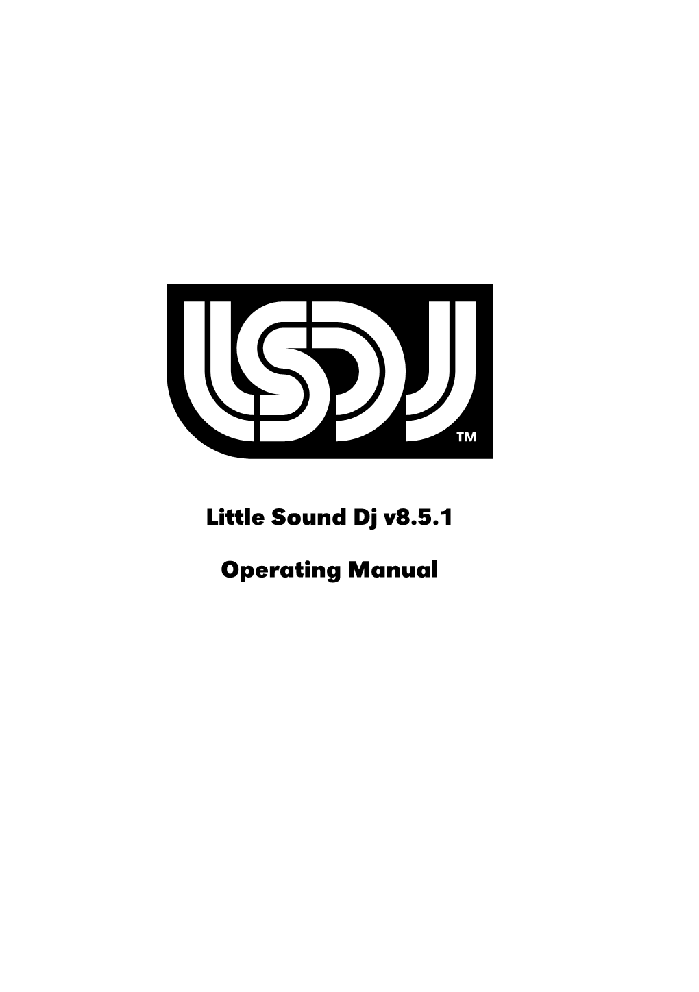 Little Sound Dj V8.5.1 Operating Manual