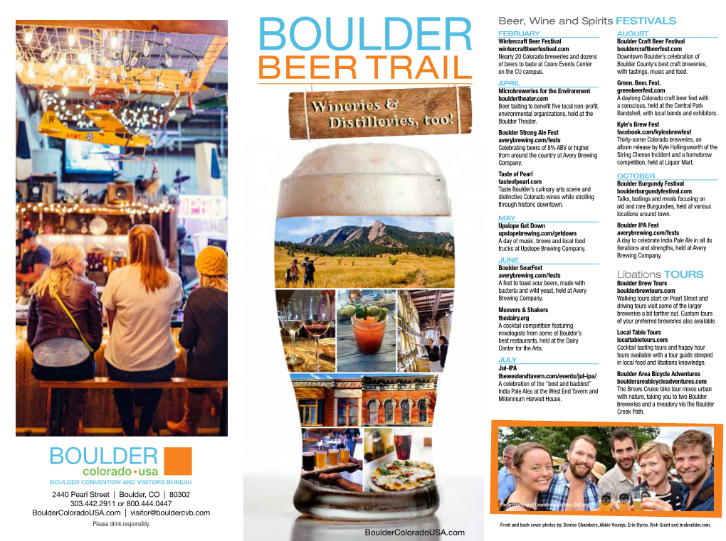 Boulder Beer Trail Central Nobo (North Boulder) East Gunbarrel