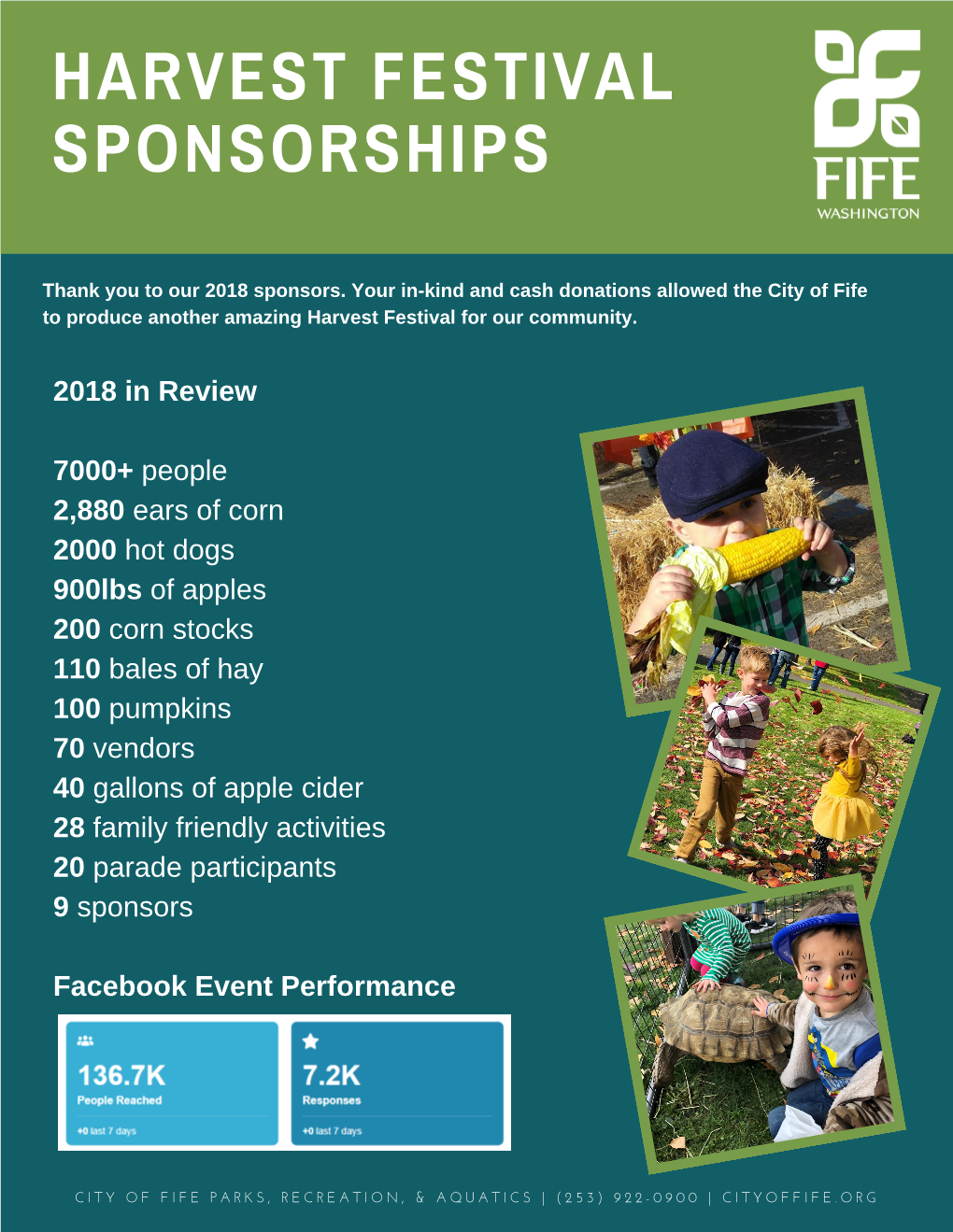 Harvest Festival Sponsorship Guide