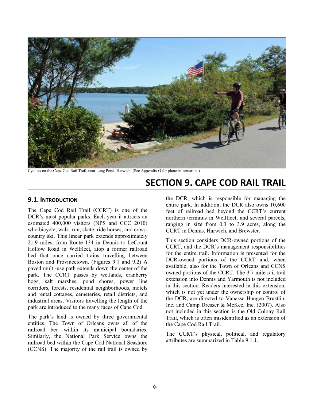 Section 9. Cape Cod Rail Trail