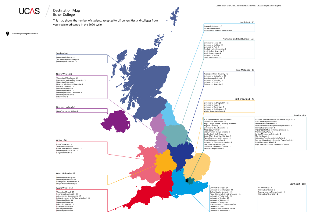 UCAS Destination Map 2020.Pdf