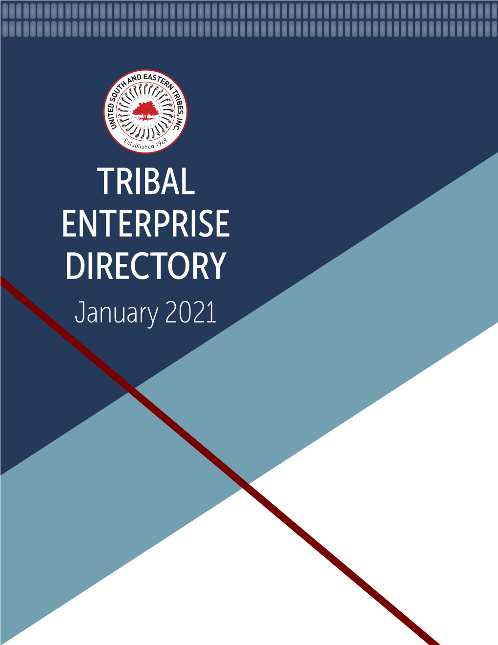 USET Tribal Enterprise Directory a Reality