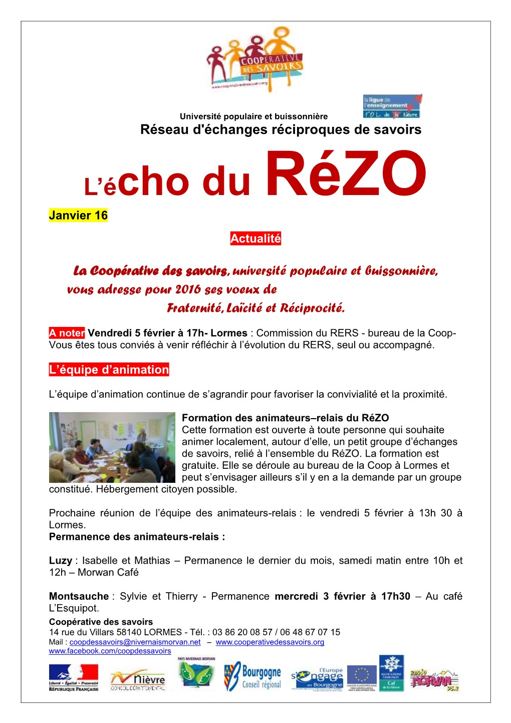 L'écho Du Rézo