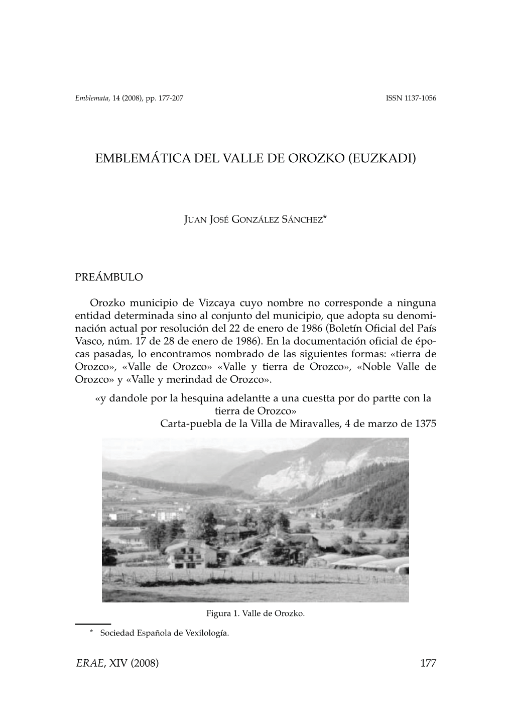 7. Emblemática Del Valle De Orozko (Euzkadi), Por Juan José González