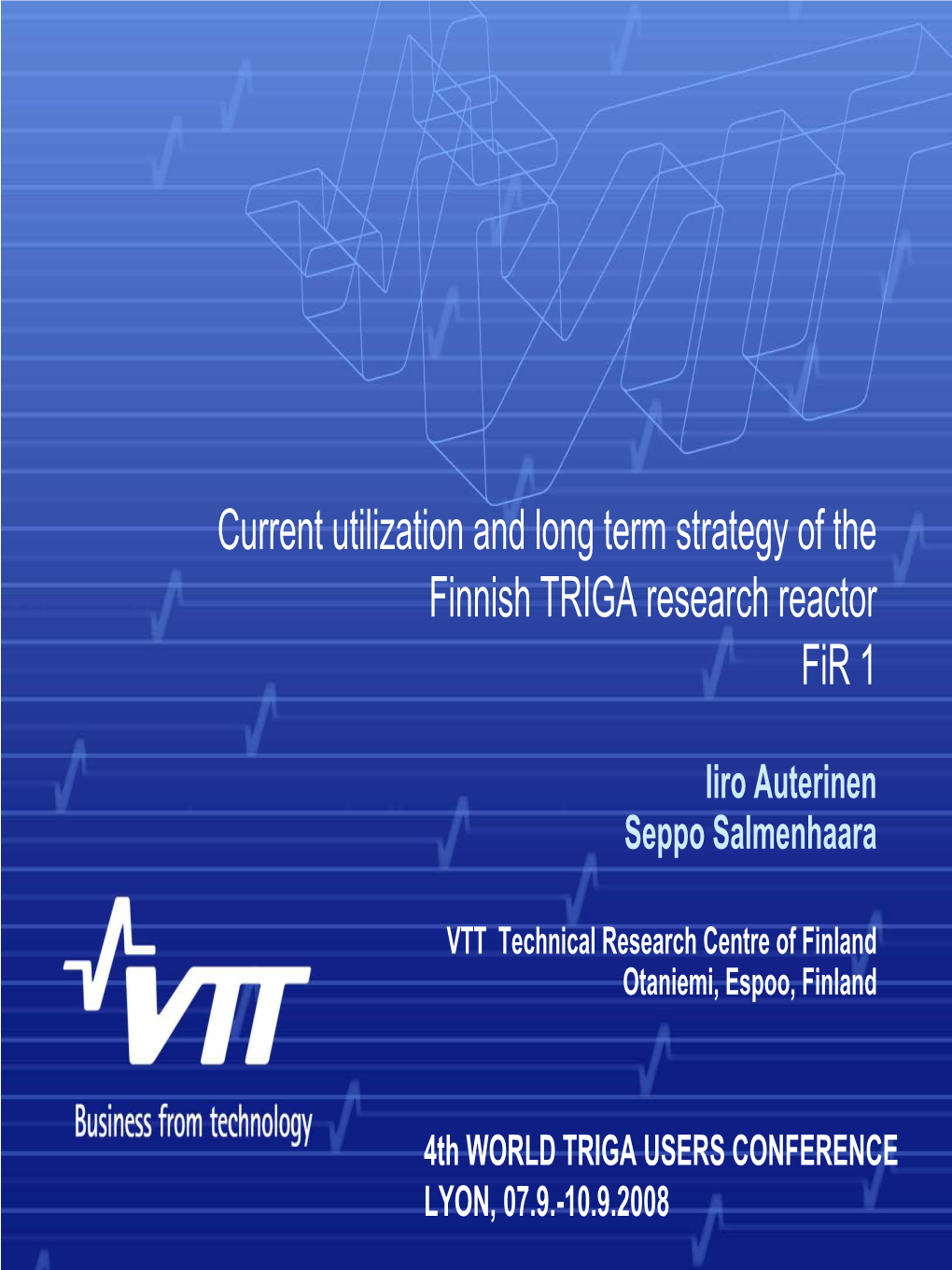 Research Reactor Fir 1