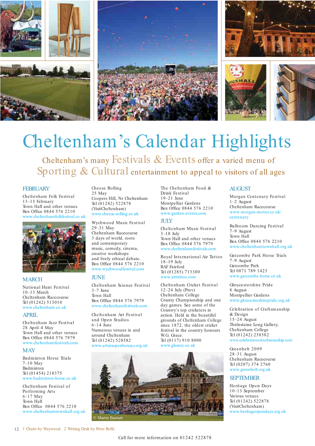 Cheltenham's Calendar Highlights