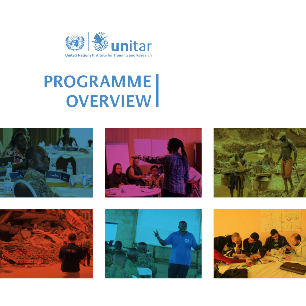 Programme Overview Overview