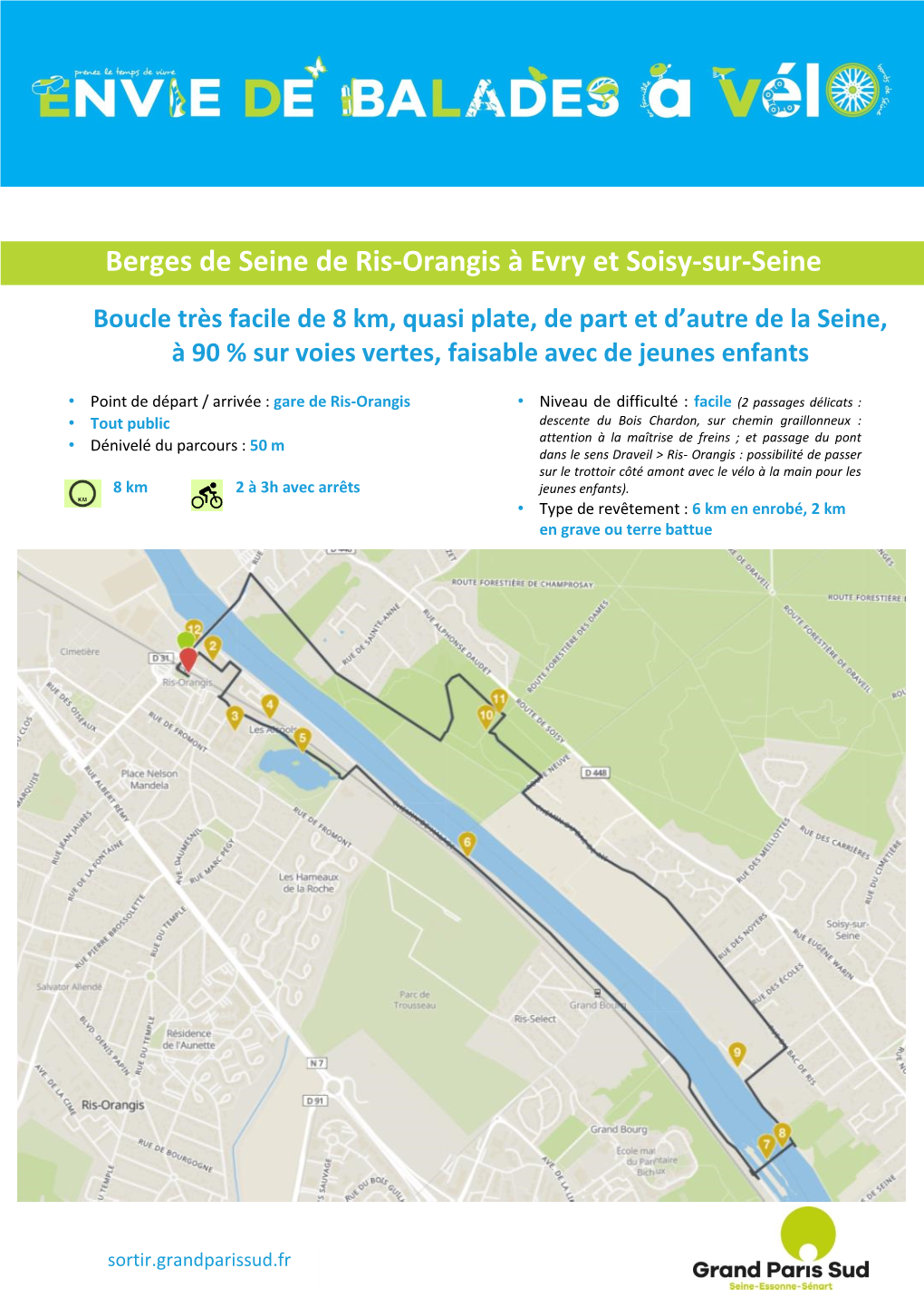 Berges De Seine De Ris-Orangis À Evry Et Soisy-Sur-Seine