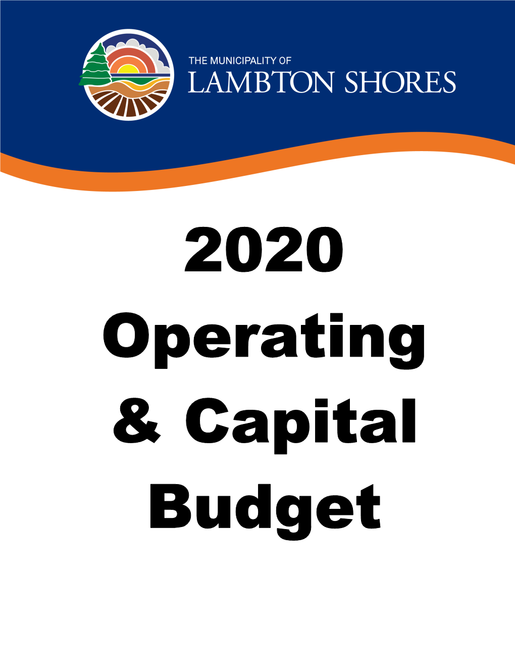 2020 Operating and Capital Budget