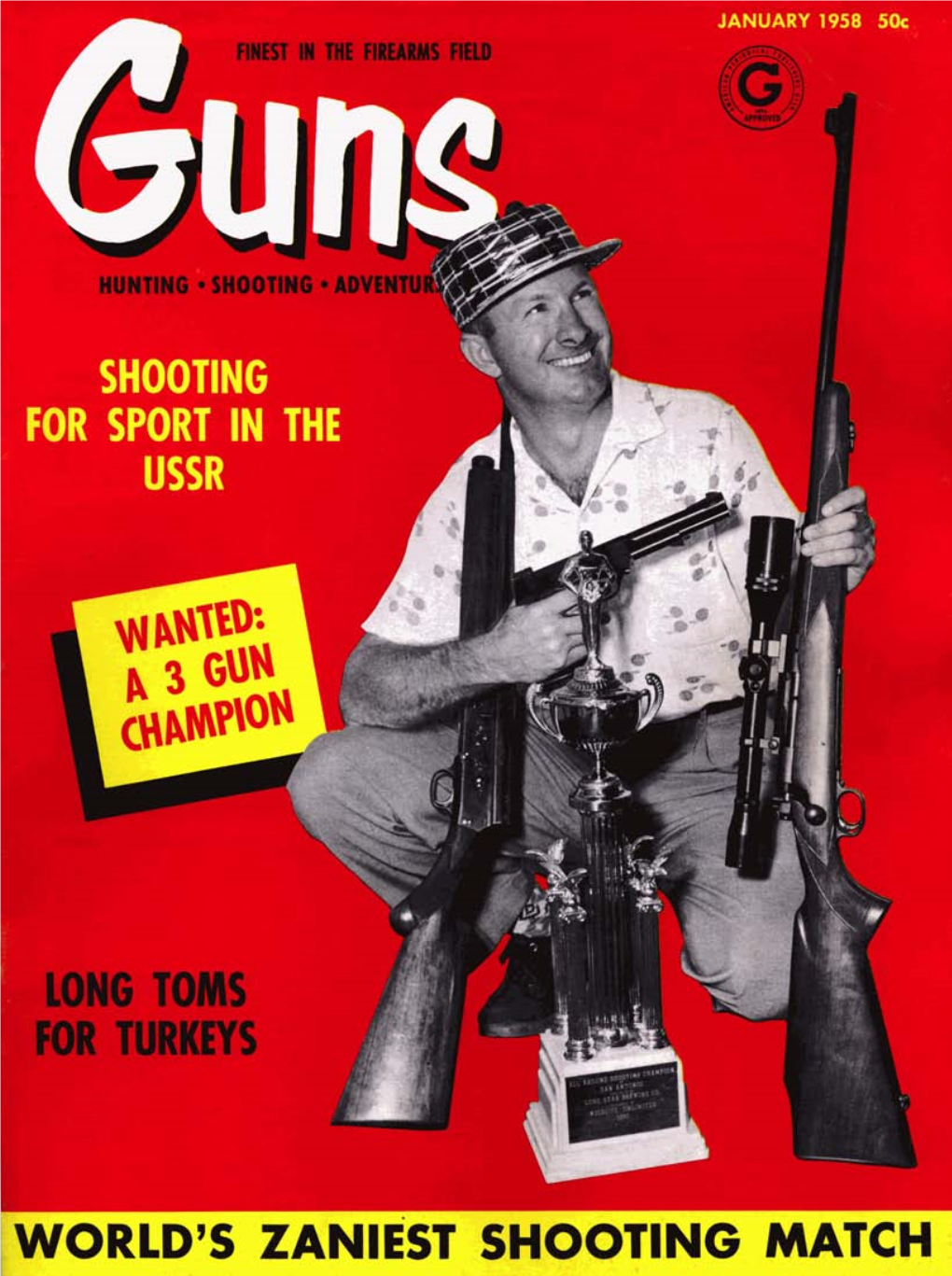 GUNS Magazine January 1958