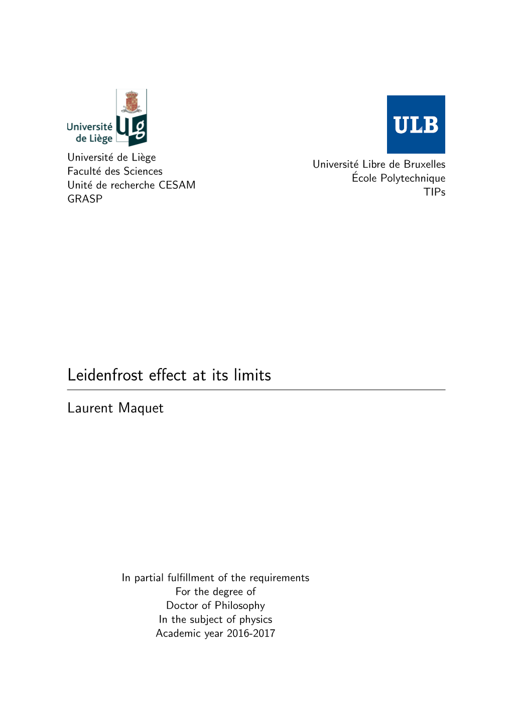 Leidenfrost Effect at Its Limits