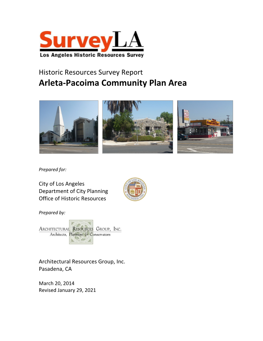Arleta-Pacoima Community Plan Area