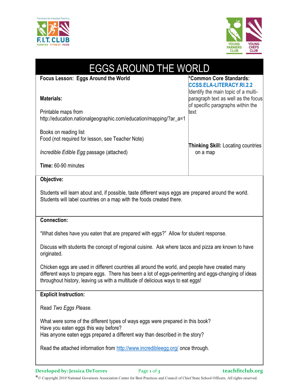 Eggs Around the World