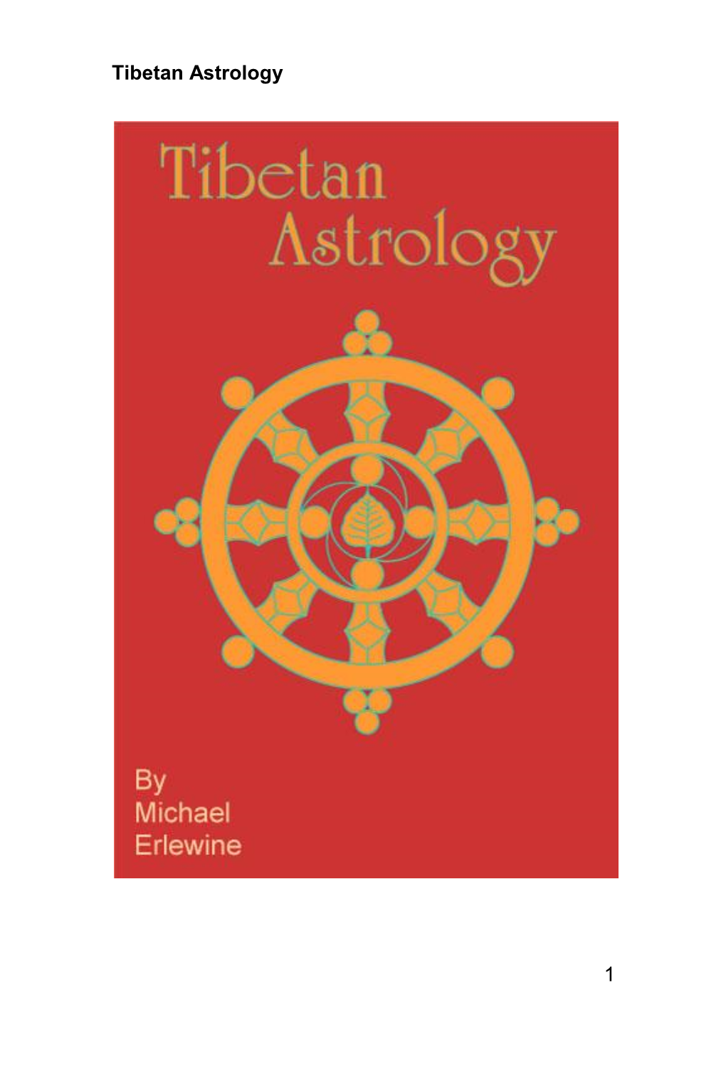 Tibetan Astrology