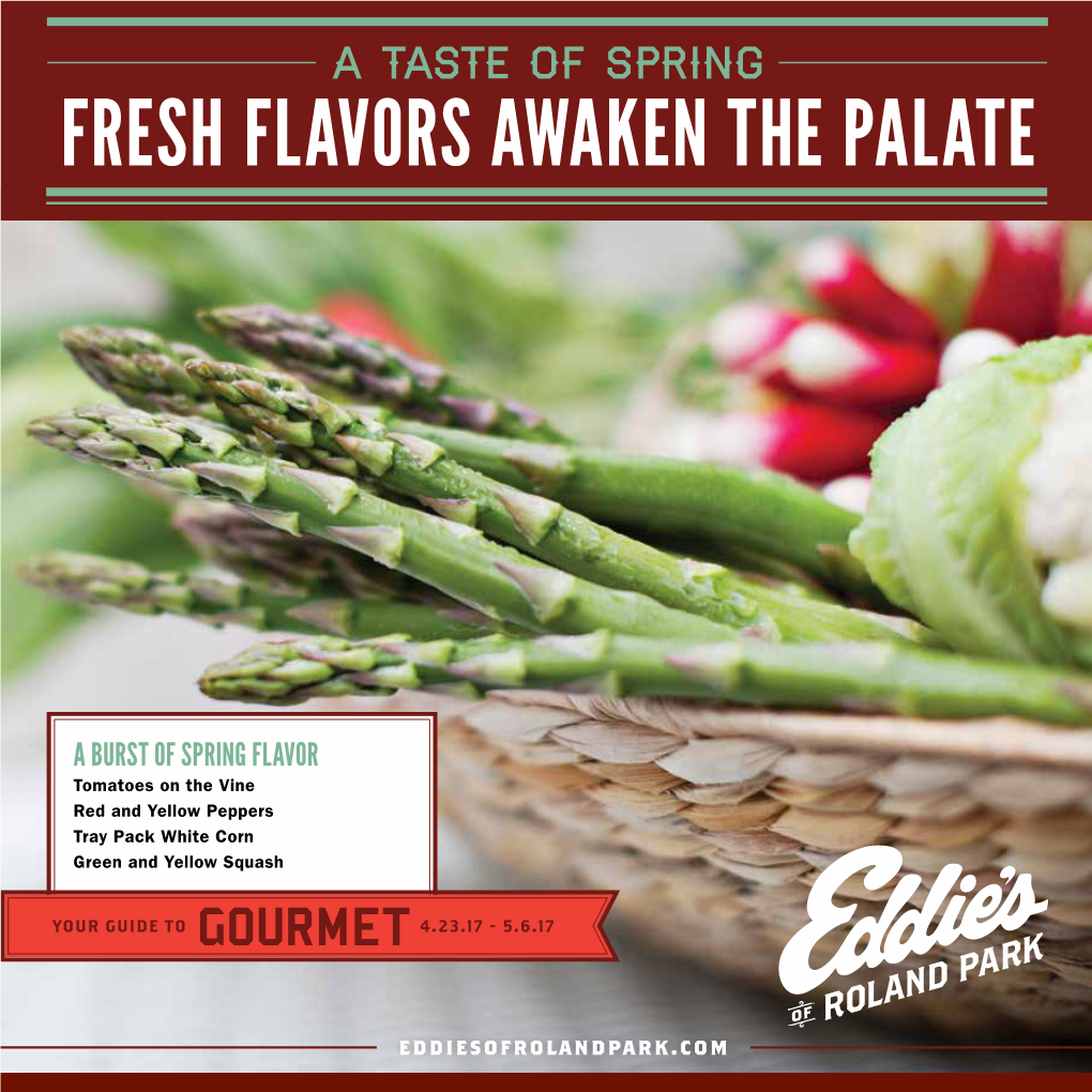 Fresh Flavors Awaken the Palate