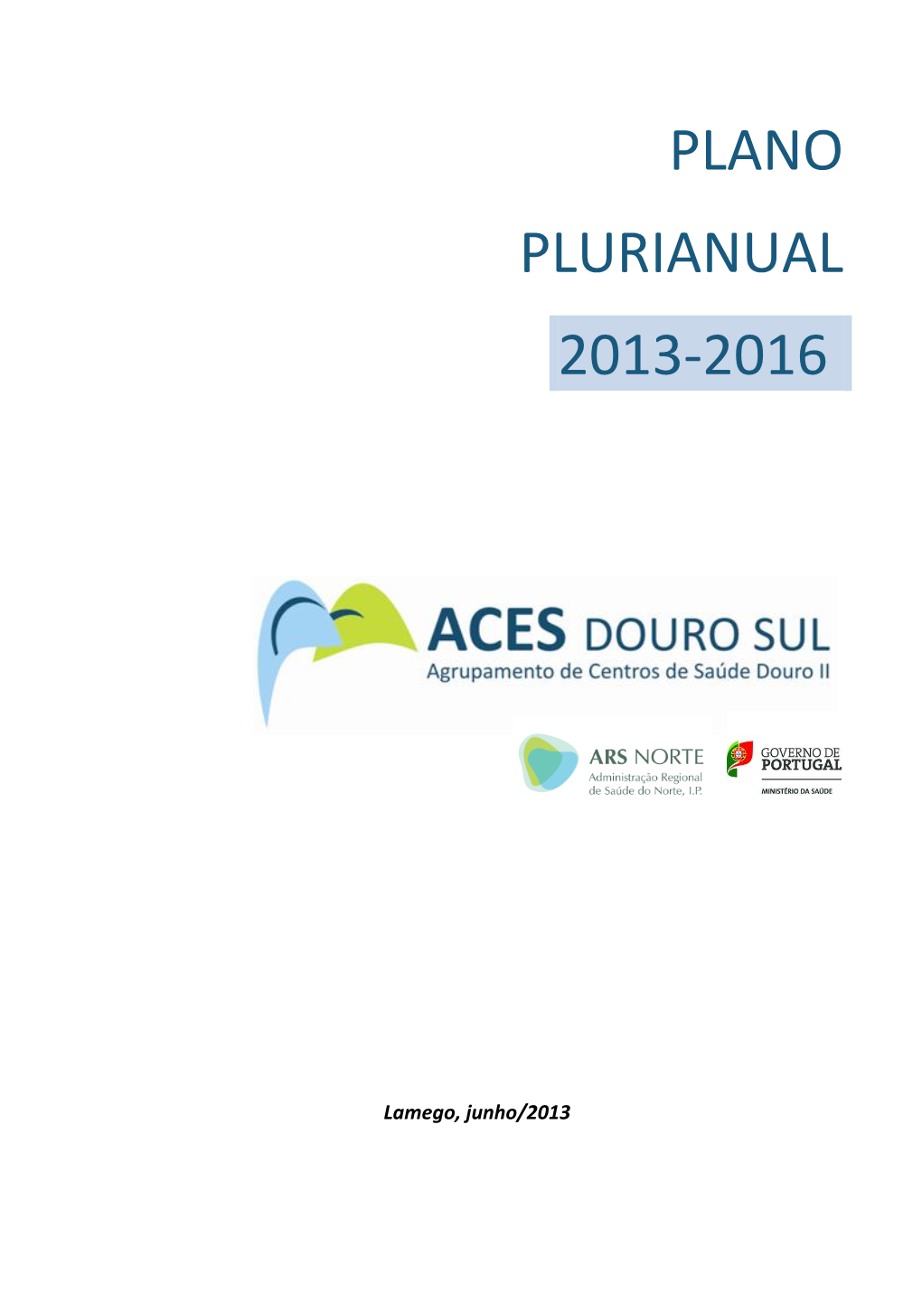 Plano Plurianual 2013-2016