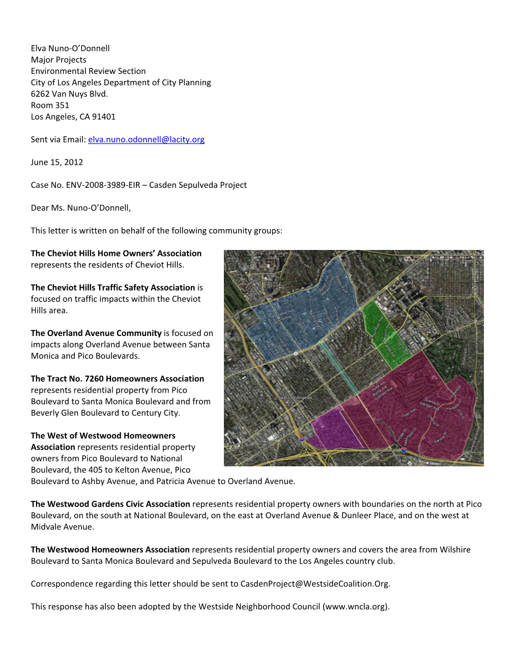 Elva Nuno-O'donnell Major Projects Environmental Review Section City