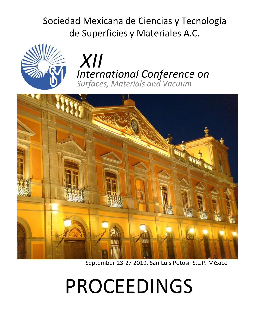 Xii Proceedings