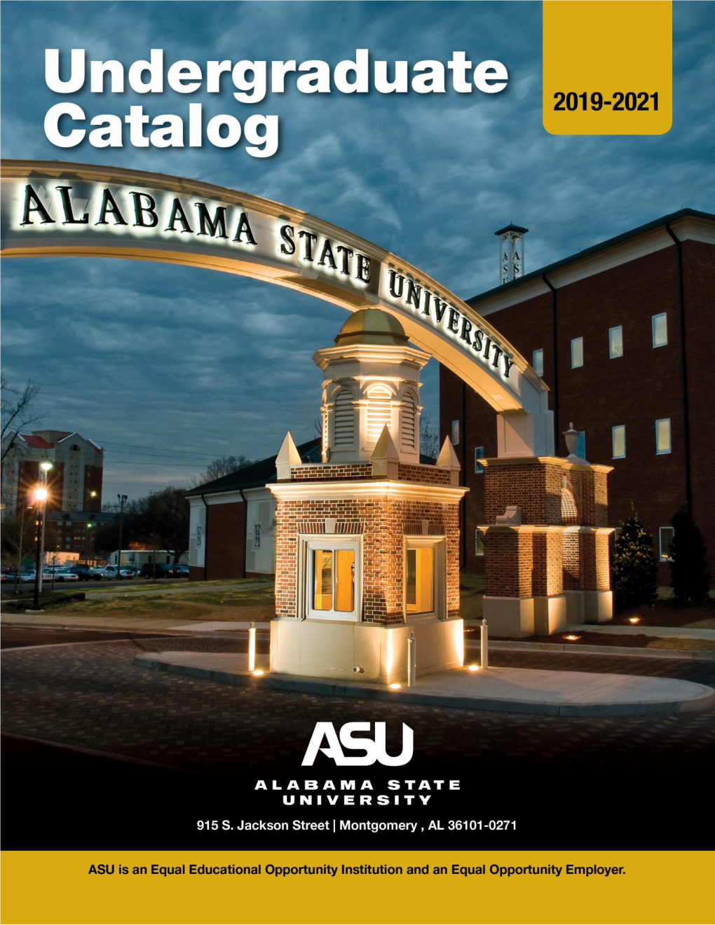 Undergraduate Catalog 2019-2021