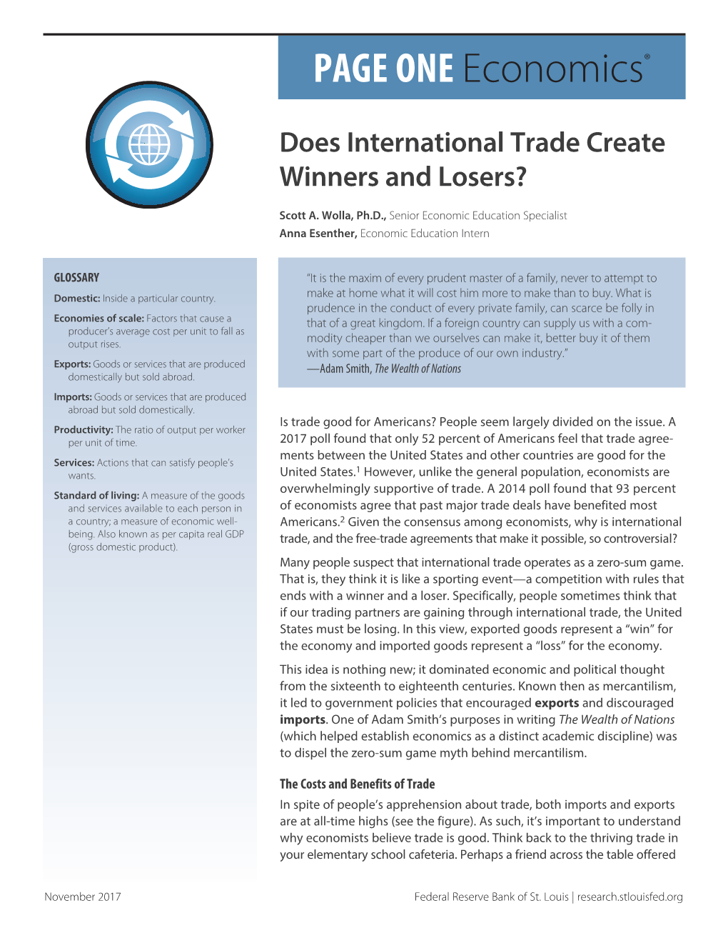 Does International Trade Create Winners and Losers?