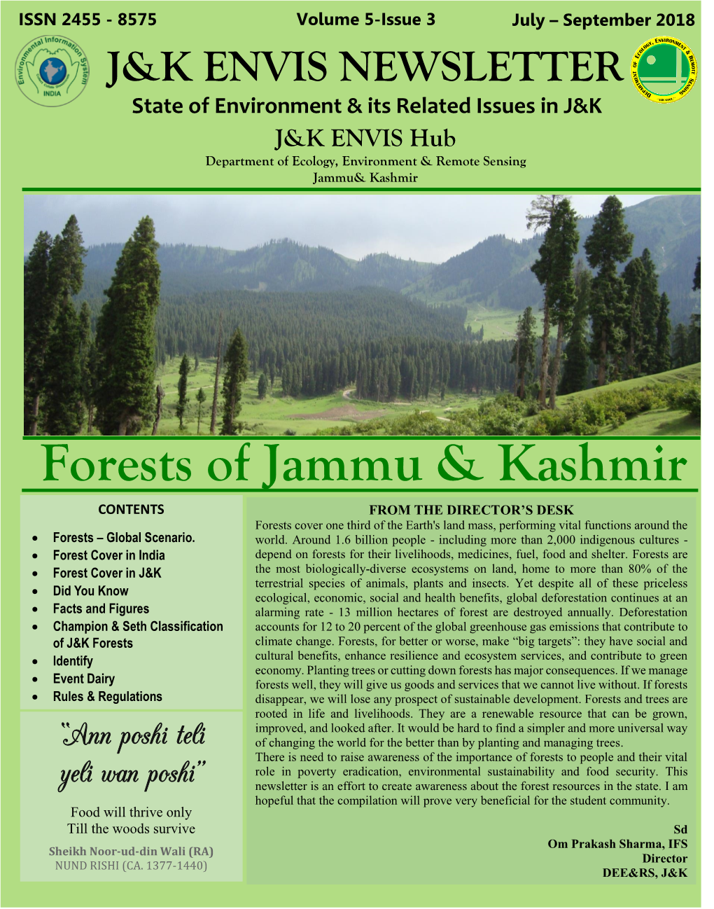 Forests of Jammu & Kashmir
