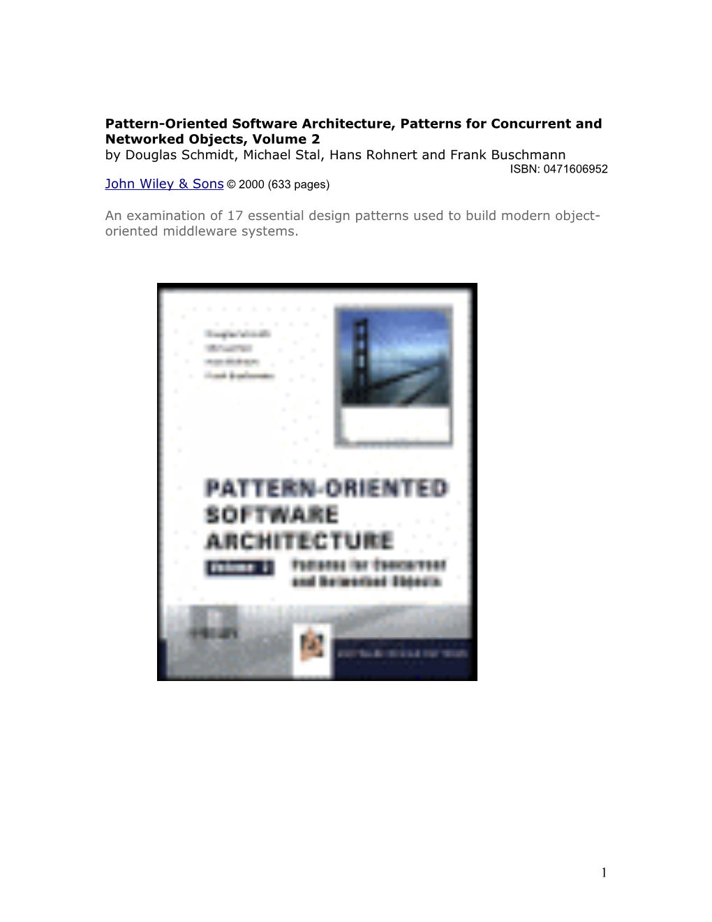 Pattern-Oriented Software Architecture, Volume 2.Pdf