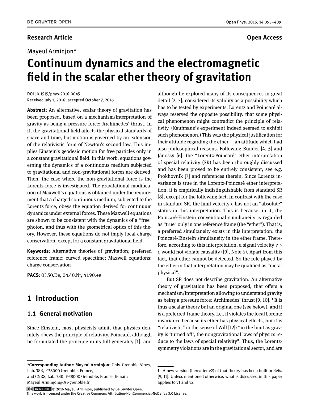 Continuum Dynamics and the Electromagnetic Field in the Scalar Ether Theory of Gravitation