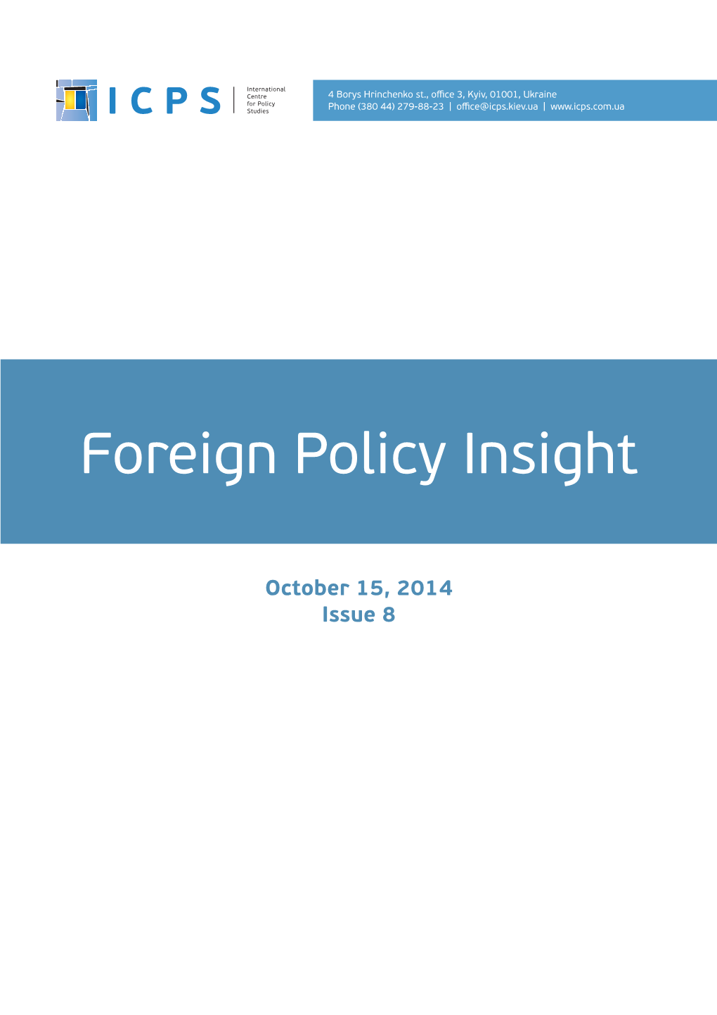 Foreign Policy Insight 8