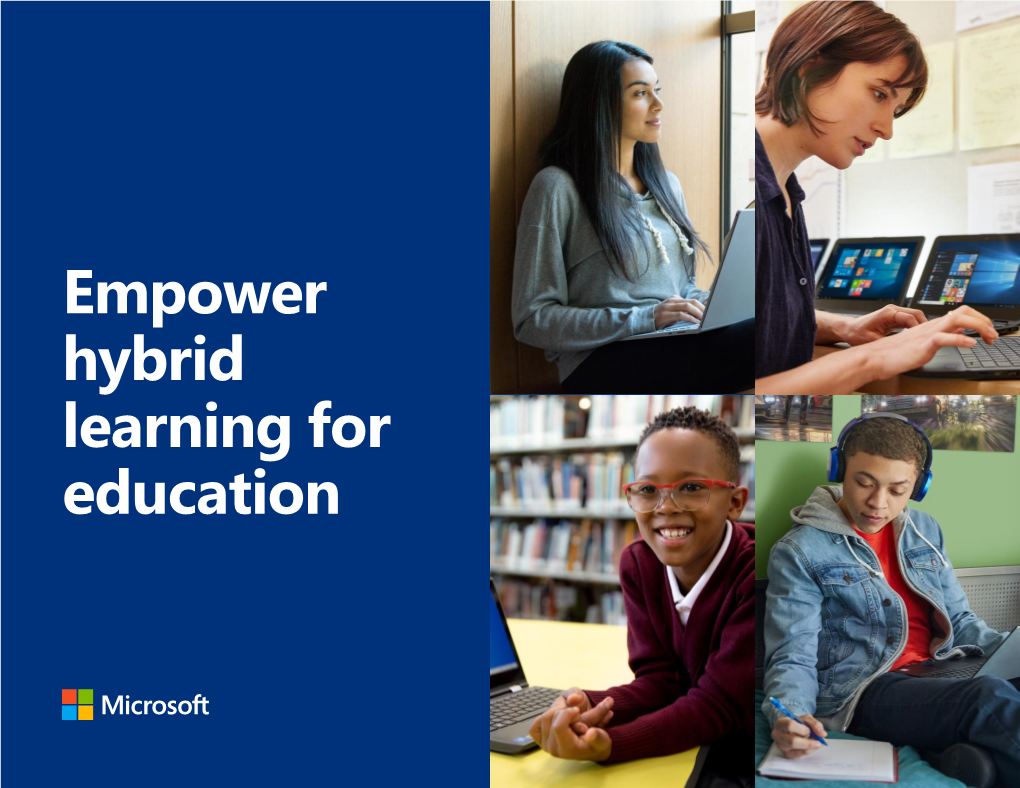 Empower Hybrid Learning for Education Table of Contents
