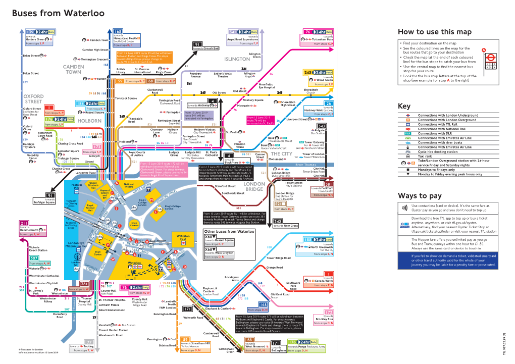 Buses from Waterloo