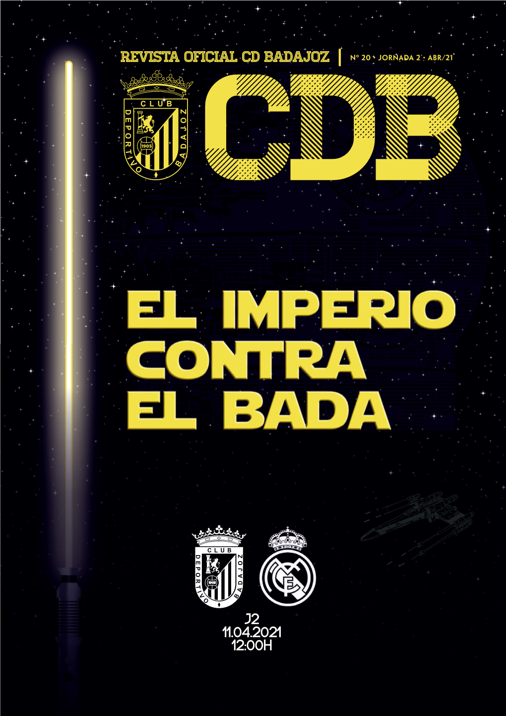 REVISTA OFICIAL CD BADAJOZ | Nº 20 • Jornada 2 • ABR/21 EL CD BADAJOZ RECIBE AL FILIAL DEL REAL MADRID EL PRÓXIMO DO- MINGO a LAS 12H