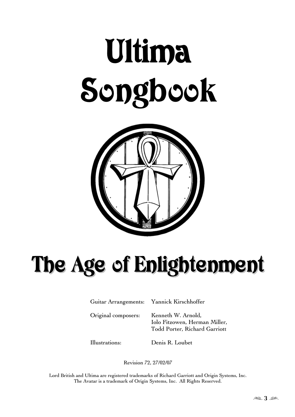 Ultima Songbook