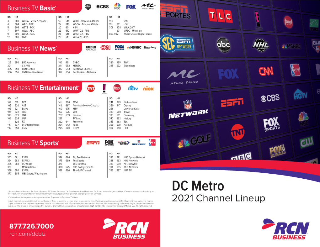 DC Metro These Services Are Grandfathered in and Subscription Is Subject to Change When Changing Account Services