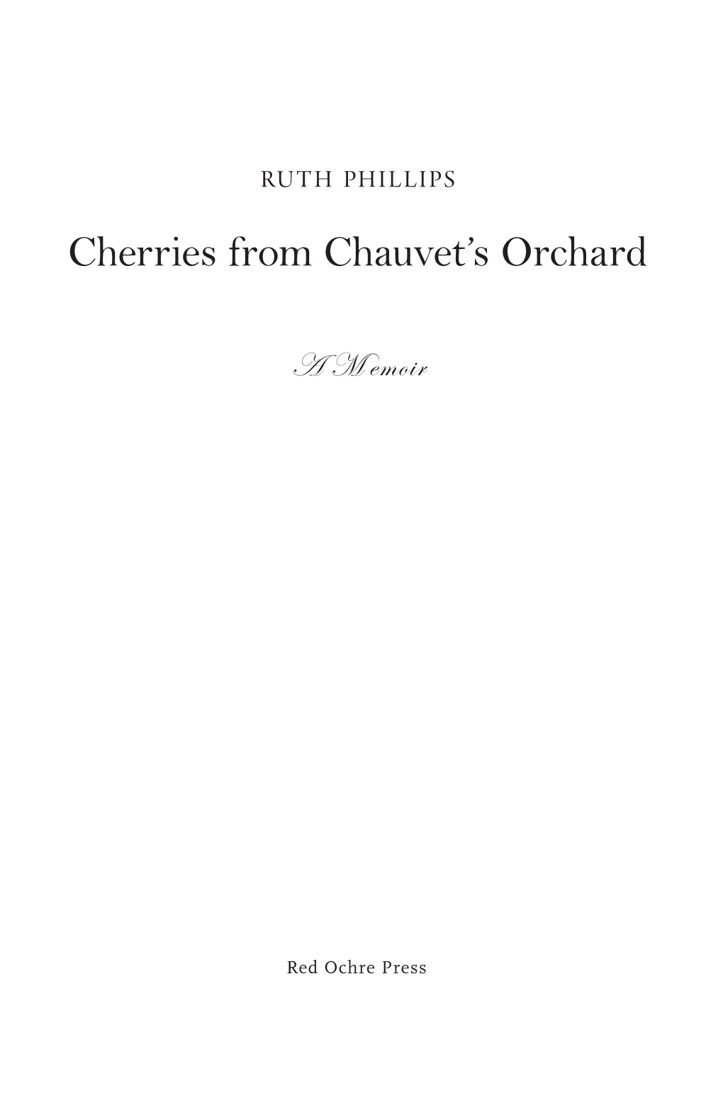 Cherries from Chauvet's Orchard