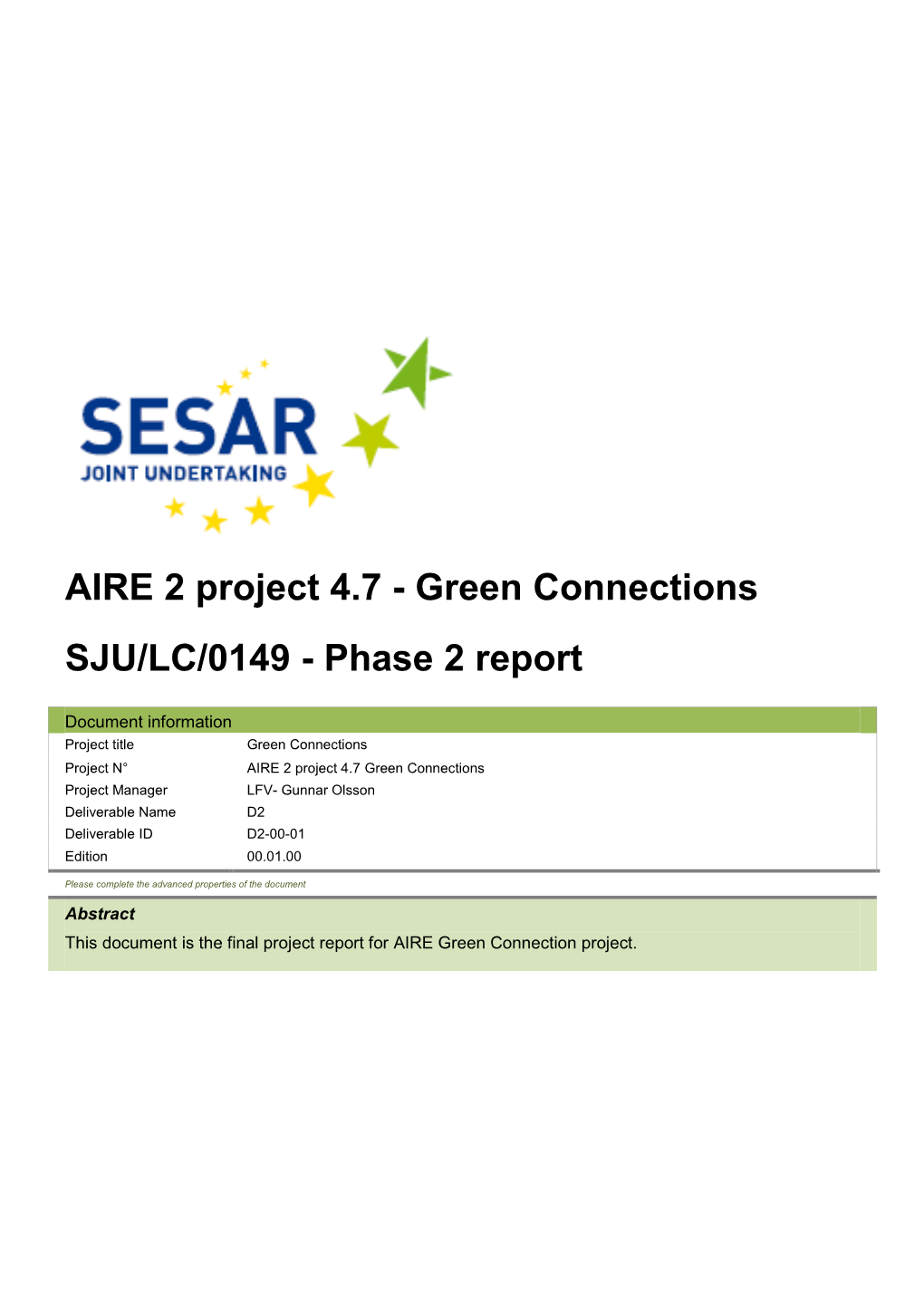 Green Connection Final Report