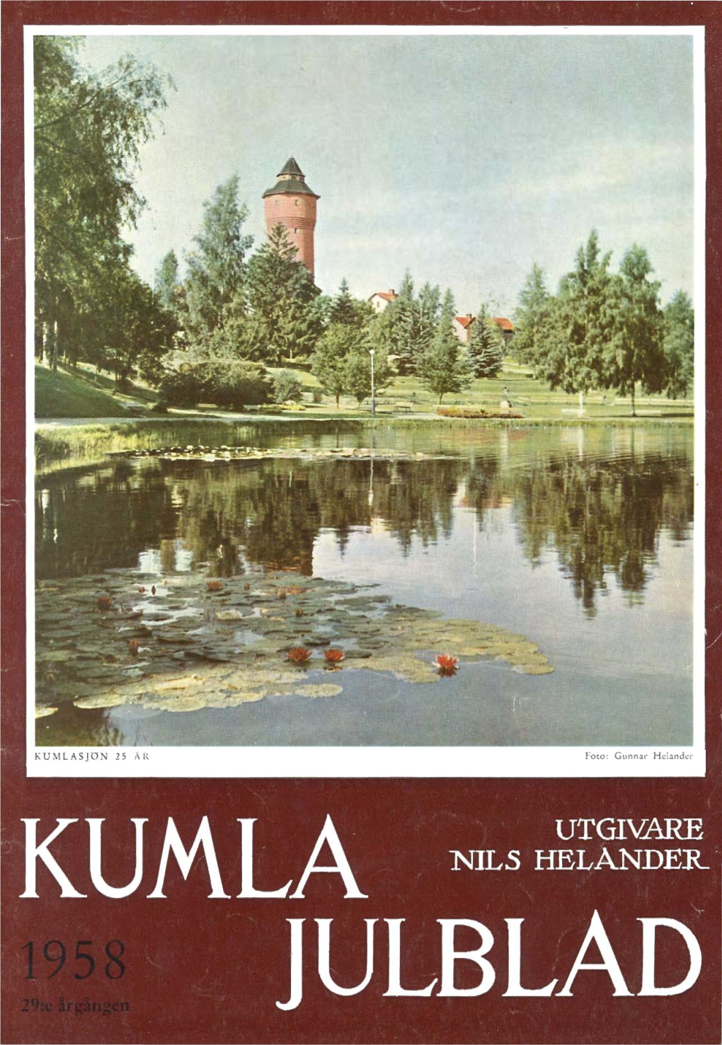 Kumla Julblad 1958