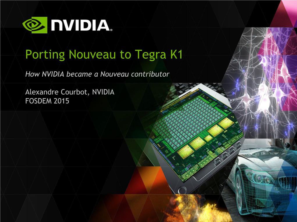 Porting Nouveau to Tegra K1