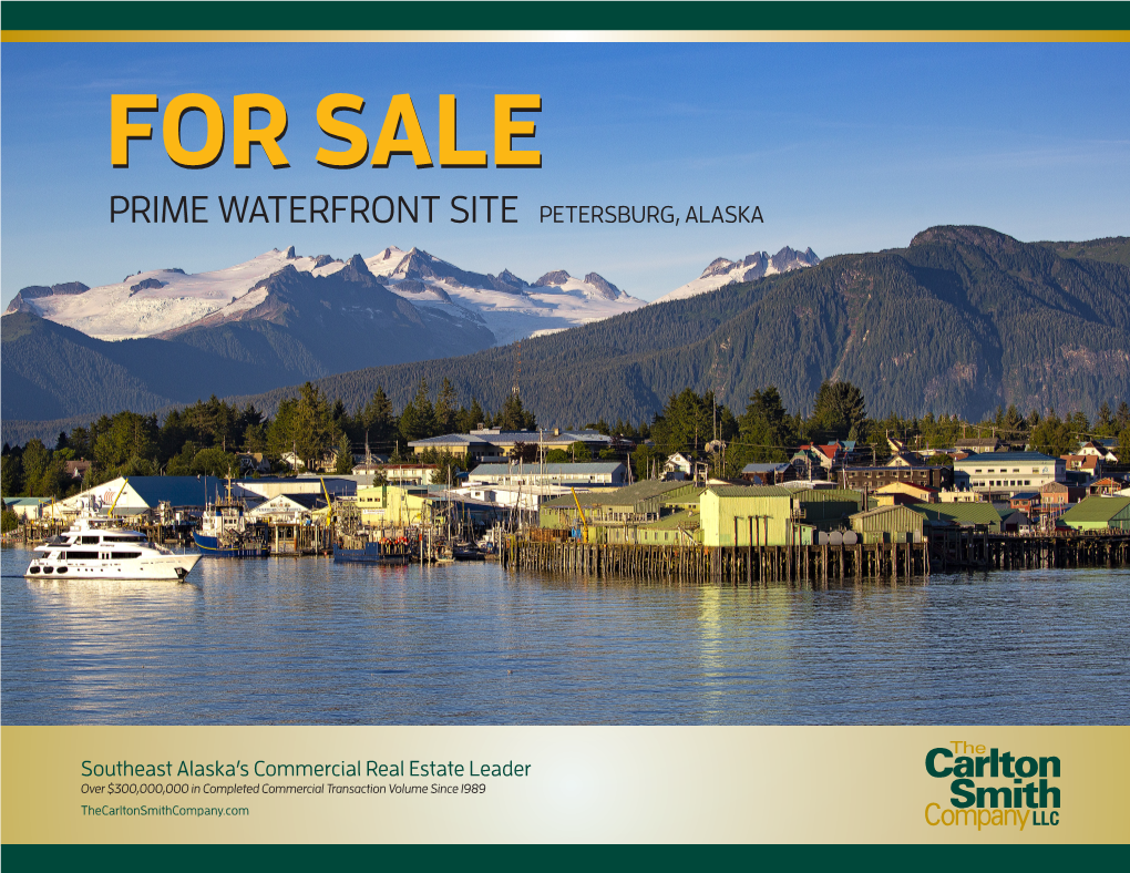 Prime Waterfront Site Petersburg, Alaska