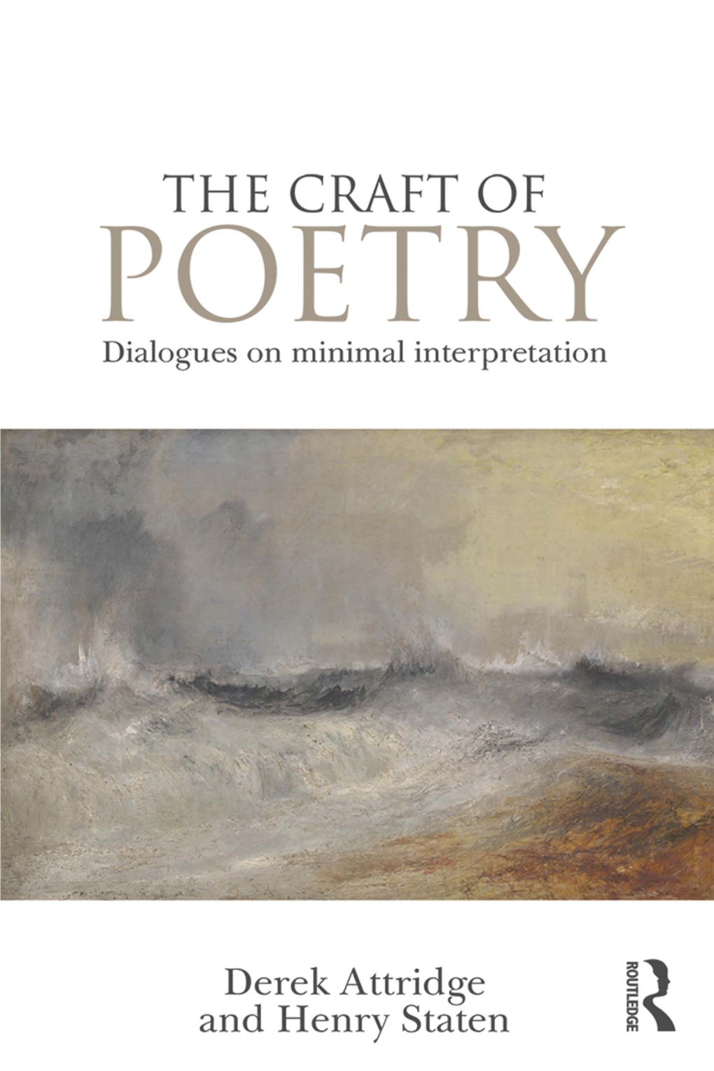 The Craft of Poetry