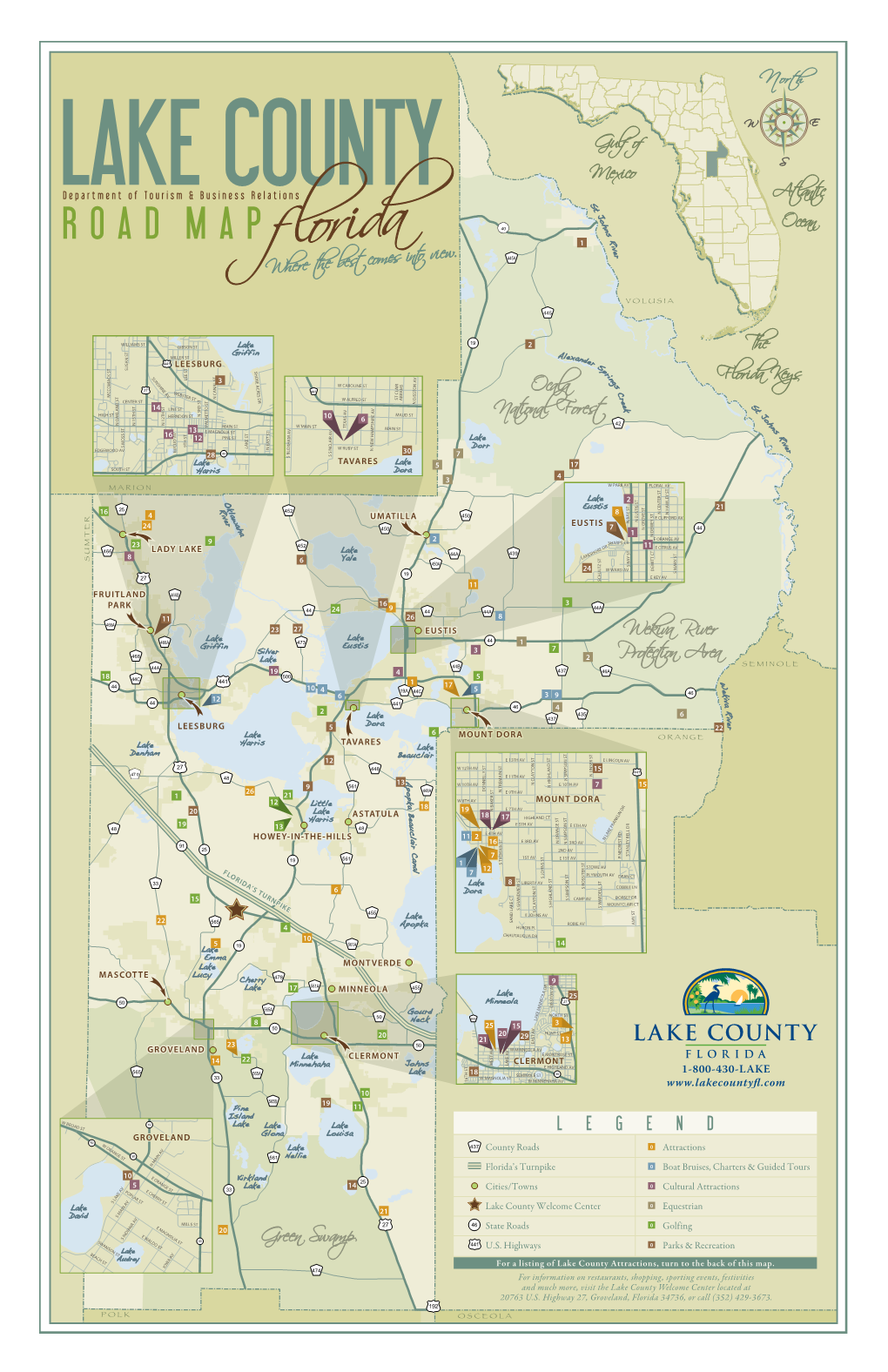 ROAD MAP F Lorida