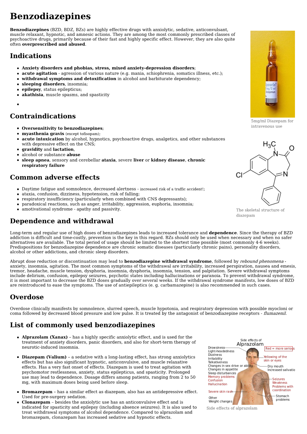 Benzodiazepines