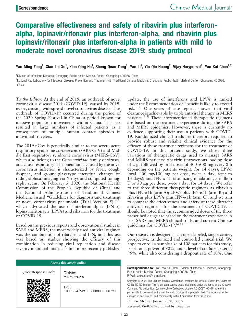 Comparative Effectiveness and Safety of Ribavirin Plus Interferon