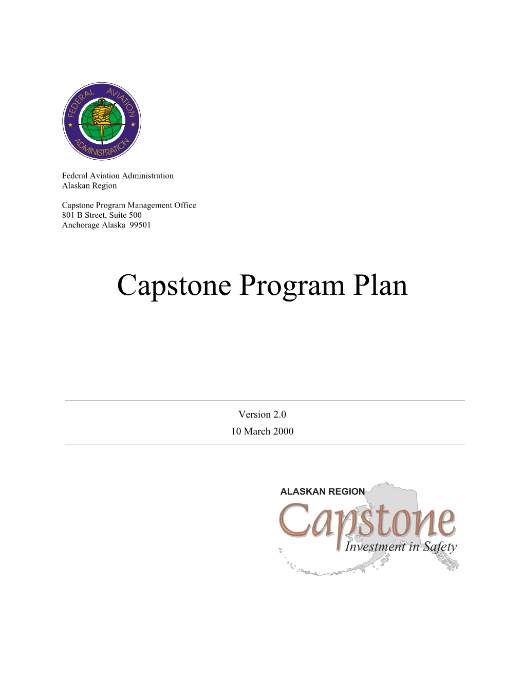 Capstone Program Plan V2