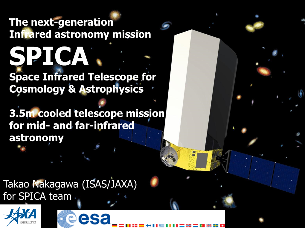 Presentation from Mission PI Takao Nakagawa