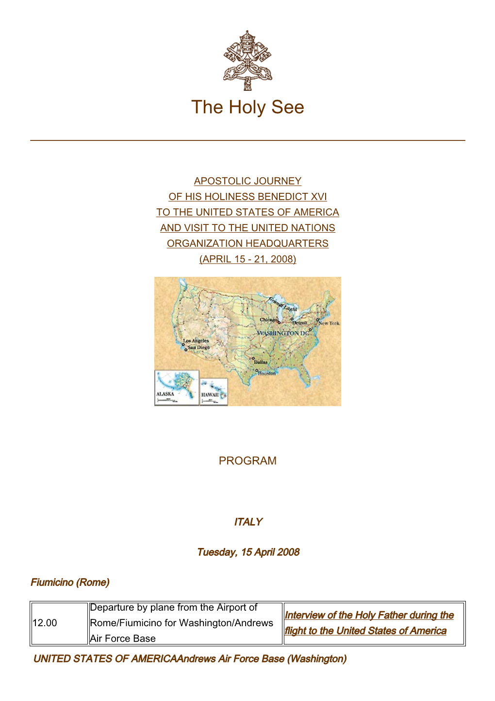 The Holy See