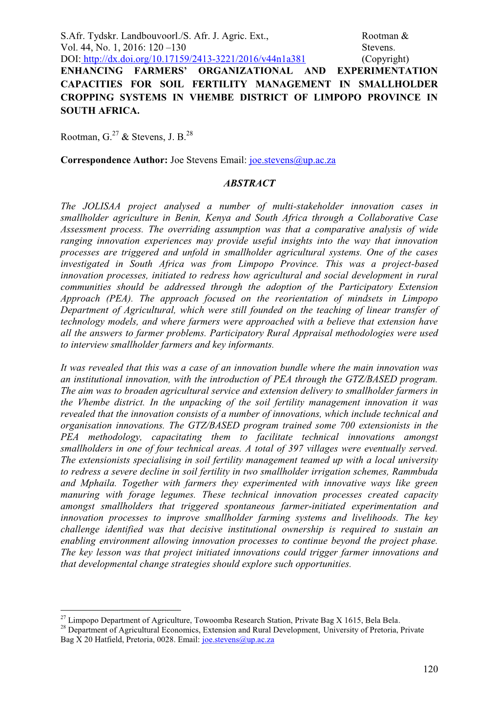 Challenges for Extension Service to Render Efficient Post-Transformer