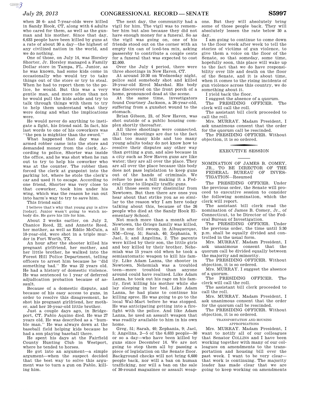 Congressional Record—Senate S5997