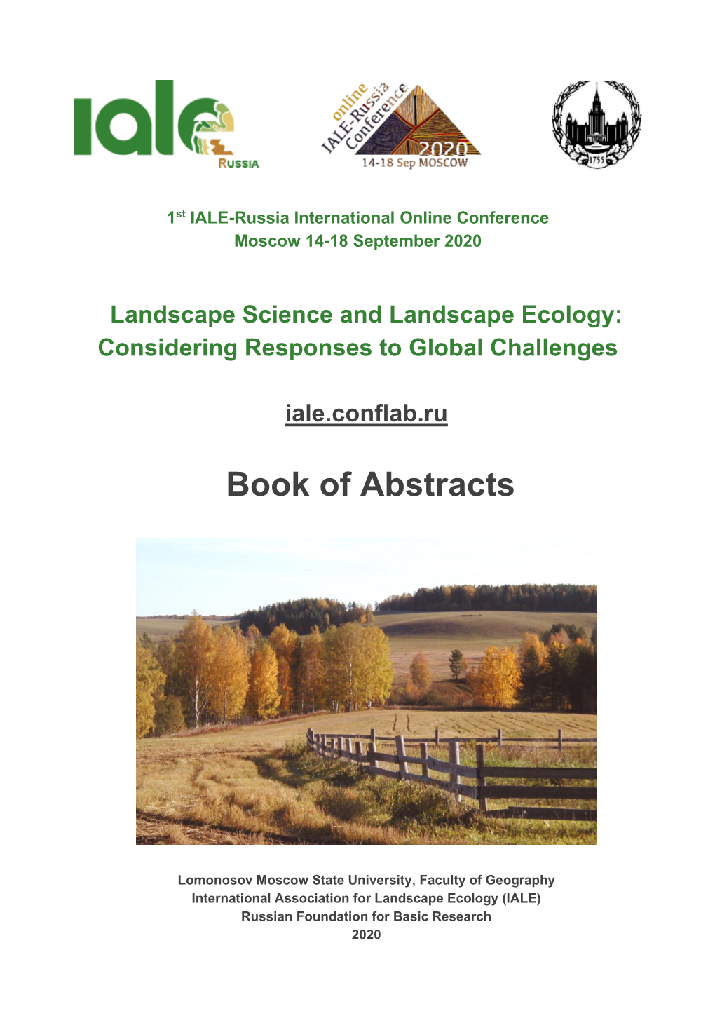 IALE-Russia 2020 Abstracts