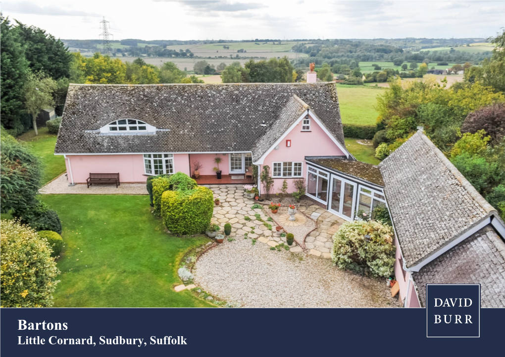 Bartons, Spout Lane, Little Cornard, Sudbury, Suffolk, CO10 0NX