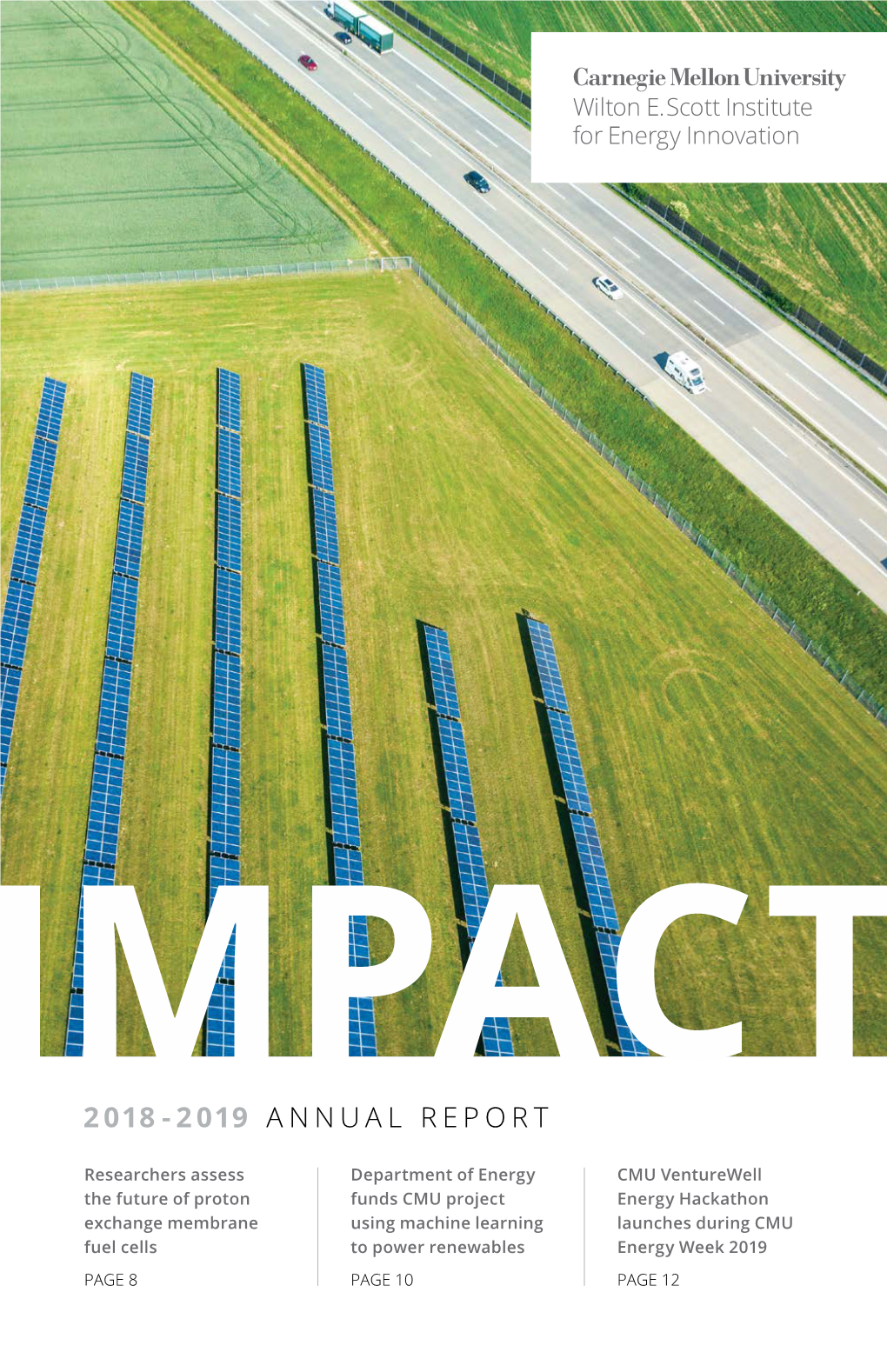 Scott Institute 2019 Annual Report